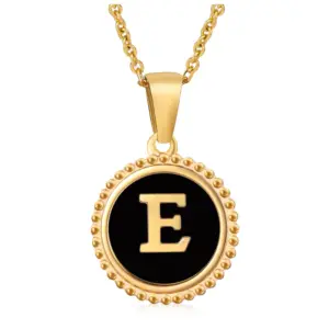 Gold E (Including Chain)