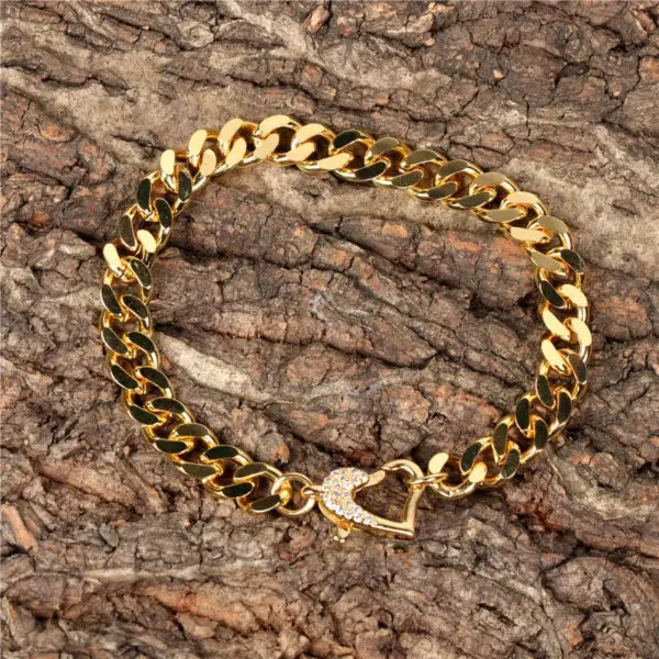 Wholesale Copper Diamond Fashion Bracelet