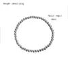 Wholesale Simple Style Classic Style Round Stainless Steel Plating Bracelets