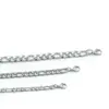 Wholesale Stainless Steel NK Three-room Necklace Titanium Steel Figaro Necklace Chain Clavicle Chain Cuban Chain