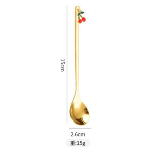 Cherry spoon [gold]