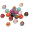 Wholesale 16mm Aurora Xinghe resin round beads loose beads diy beaded pen accessories mobile phone chain keychain beads