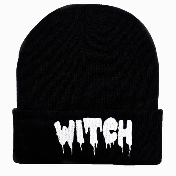 Wholesale Embroidered wool knitted hat warm headgear