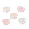 Wholesale Uv Plated Heart Beads Bow Printed Loose Beads DIY OLY Exclusive