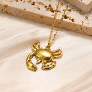 Gold / One Size / Crab