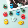 oly-d5b0b76c4344dd46f317c6e66de430d6 Wholesale Cute Monster Silicone Beads