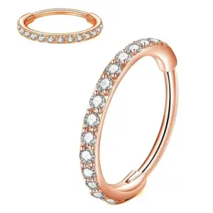 1.2 X8mm Roses Gold Single