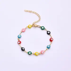 Colored Eyes (Gold) / 160+50mm / 1 Strand/Package