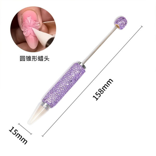 oly-d5f578f958e2a18b6946d5f386054c1f Wholesale Beadable pens, full-diamond DIY beaded pens