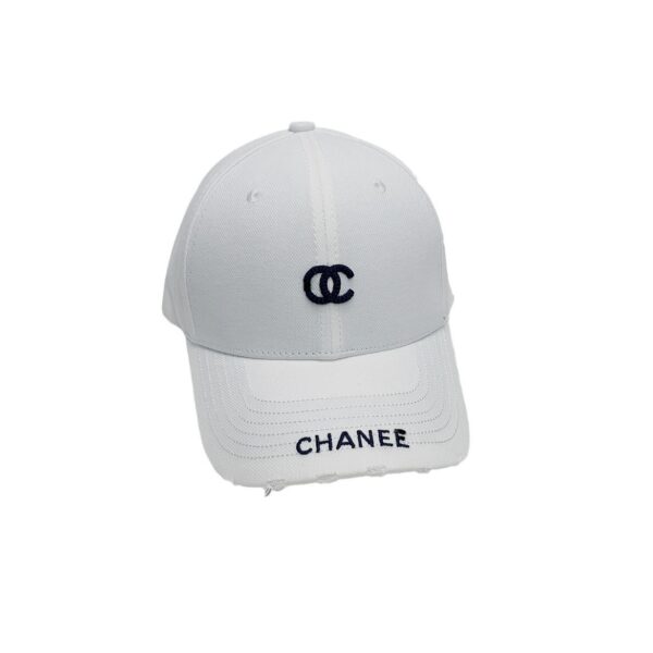 Wholesale Internet celebrity embroidered letters destroyed edging hat travel baseball cap retro hard top small baseball cap 2024 spring and autumn