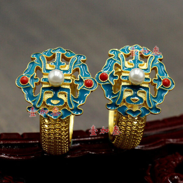 oly-d619d82889fbaf13913ac422602ab54b Wholesale Gold-Plated Vintage Pearl-Embellished Elegant Earrings Replica Gift for Mom's Birthday, National Trend