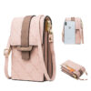 Wholesale Amazon Foreign Trade Cross-border AliExpress Detachable Shoulder Strap Vertical Plaid Buckle Mini Crossbody Bag Shoulder Bag