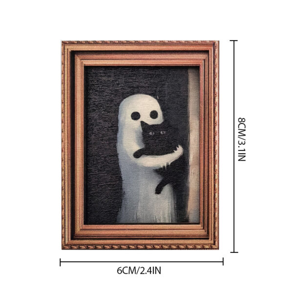 Wholesale Halloween Ghost Photo Frame Magnetic Fridge Magnet