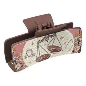 10-5 square pu leather libra