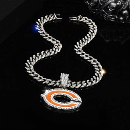 Wholesale NFL Amazon explosions European and American bears necklace alloy personality necklace jewelry factory direct sales