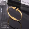Wholesale 304 Stainless Steel Geometric Solid Color PVD Coated Real Gold Plated Modern Style British Style Waterproof Non Tarnish Plating Rose Gold Gold Silver Bangle