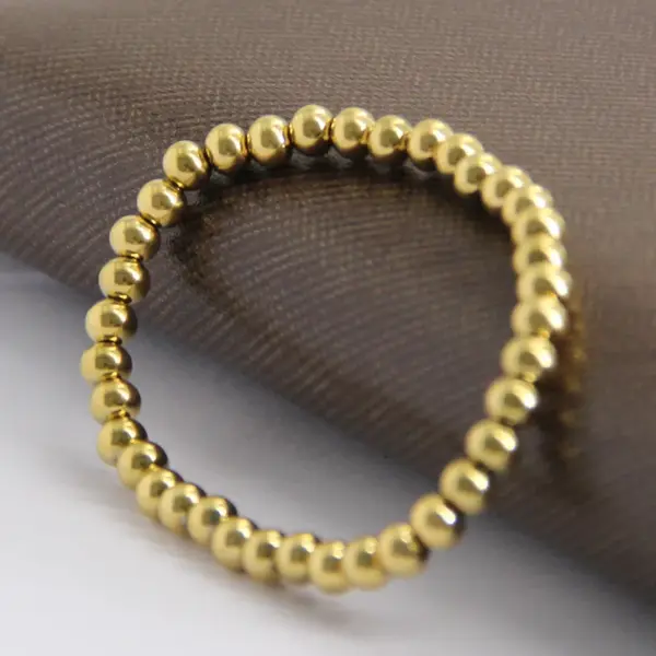 Retro Geometric Titanium Steel Stoving Varnish Bracelets 1 Piece