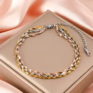 31#Three-color Twist Push Dense / Length 17 5cm