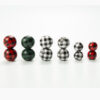 oly-d69f58bbdff0edc67584cde06496114c Wholesale Checkered wooden beads, colored wooden beads, scattered beads