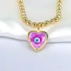 Wholesale Elegant Hip-hop Vintage Style Eye Copper Plating Gold Plated Pendant Necklace