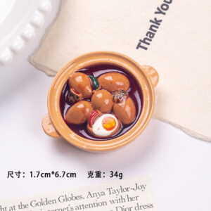 Spiced tea eggs / Add black magnet