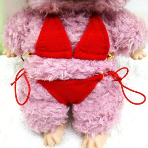Bubuwa Red Beaded Underwear (Doll Not Included) / High-end 6-point doll clothes