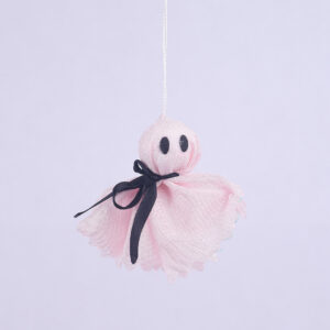 Pink ghost pendant