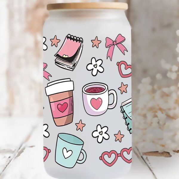 Wholesale Cute cartoon 16oz Cup UV DTF Wraps