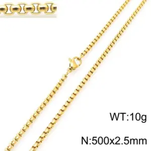 Gold / 2.5mm50cm