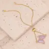 Copper 18K Gold Plated Fashion Gold Plated Inlaid Zircon Butterfly Zircon Bracelets