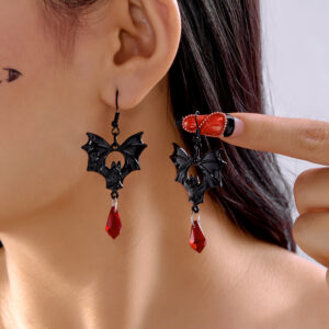 Wholesale Gothic Bat Earrings