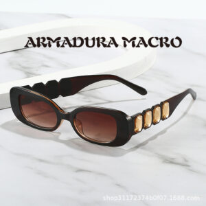Wholesale 2024 European and American Personality Small Frame Sunglasses Women's Diamond Frame Sunglasses Cross-border Glasses Wholesale Unisex