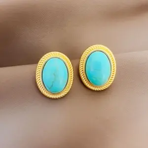 Turquoise Ear Clip