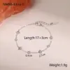 Inlaid Diamond Petite Titanium Steel Bracelet 304 Stainless Steel Non-fading Jewelry For Women