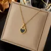 Wholesale PVD Coated 18K Gold Plated Heart Shape 201 Stainless Steel 304 Stainless Steel Simple Style Waterproof Non Tarnish Jewelry Set