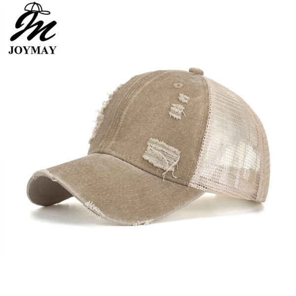 Wholesale Cross-border hat spring and summer hole washing net cap cap casual sunscreen sun hat baseball cap B1142