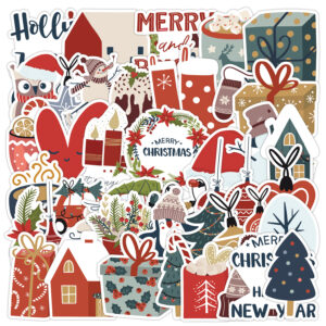 Wholesale 50 new Christmas graffiti stickers decoration stickers