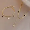 Wholesale PVD Coated 18K Gold Plated Geometric 304 Stainless Steel Waterproof Non Tarnish 304 Stainless Steel Bracelets