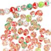 Wholesale Christmas transparent loose beads