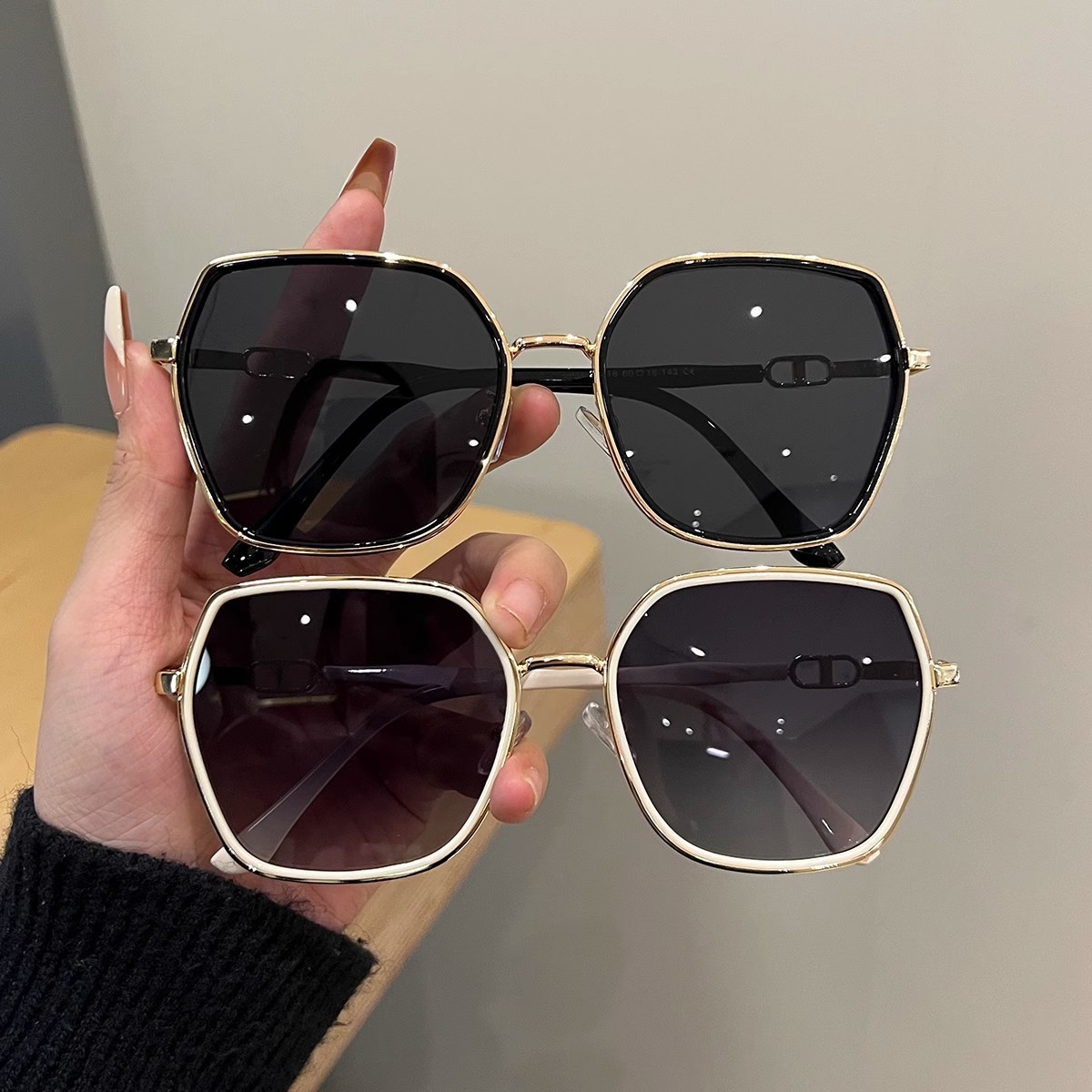 Wholesale 2025 New Style Sunglasses for Women, High-End, Face-Showing, Small Anti-Uv Women's Sunglasses, Trendy iving Sunshade Glasses