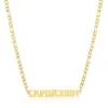 Wholesale Jewelry Simple Style Constellation 304 Stainless Steel 18K Gold Plated Plating Pendant Necklace