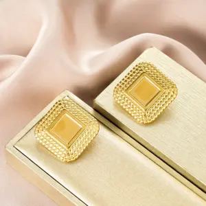 E1395-A (Gold Stud Earrings Pairs)