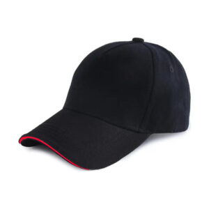 Black red edge advertising hat