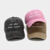 oly-d7d04d9a28983da4962dafa217299962 Wholesale American-Style Trendy Fashion Letter Baseball Cap for Women, Washed Vintage Soft-Top Casual Baseball Cap for Men, Personalized Sun Hat
