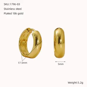Gold / ZE1796G-03-17.5MM