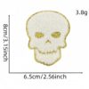 oly-d7dee4781866646af4f47017bd5acc60 Wholesale Cross-Border Halloween Gold-Edged Pumpkin Embroidery Ghost Cloth Patch Computer Embroidery Clothing Accessories Patch Ironing Style