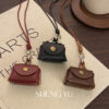 oly-d7e0db7bad82601dbb6706e91281b8e6 Wholesale Korean Style Choker Key Bag Coin Purse Necklace Niche Leather High-end Retro Neck Autumn Woolen Chain