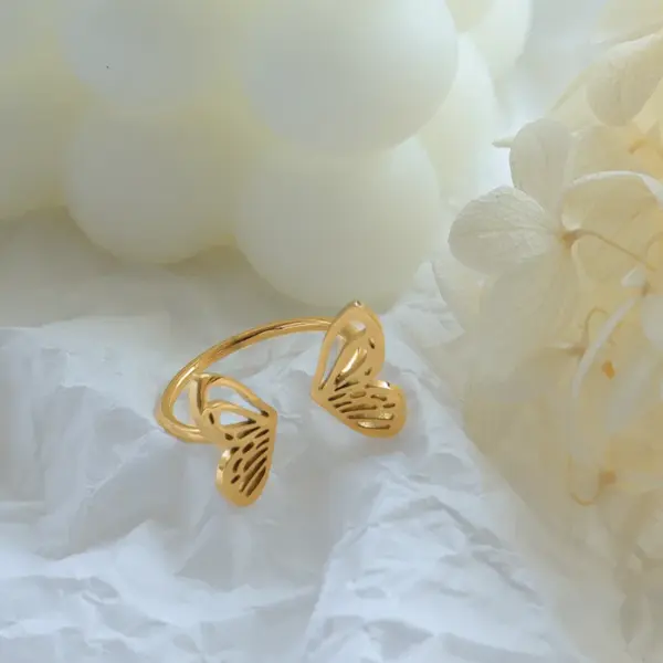 Wholesale PVD Coated Real Gold Plated 18K Gold Geometric 304 Stainless Steel Fashion Waterproof Non Tarnish
