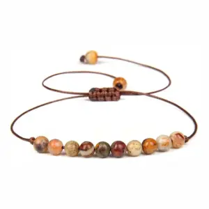 Wholesale Bohemian Beach Geometric Natural Stone Bracelets