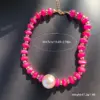 Wholesale Modern Style Geometric Stone Beaded Chain Beaded Necklaces Wholesale